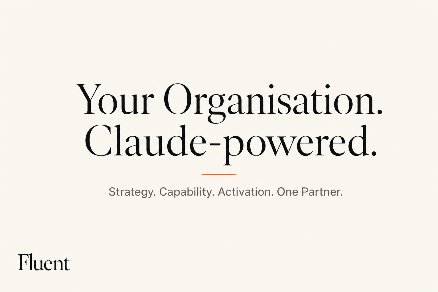 Fluent | Enterprise Claude Adoption